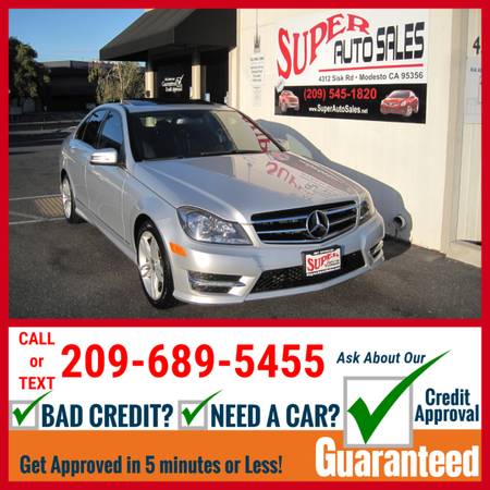 *$1995 Down & *$349 Per Month on this 2014 MERCEDES-BENZ C-CLASS C 250 for sale in Modesto, CA – photo 3