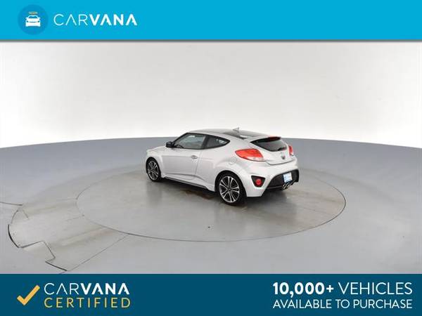 2016 Hyundai Veloster Turbo Coupe 3D coupe Silver - FINANCE ONLINE for sale in Atlanta, NC – photo 8