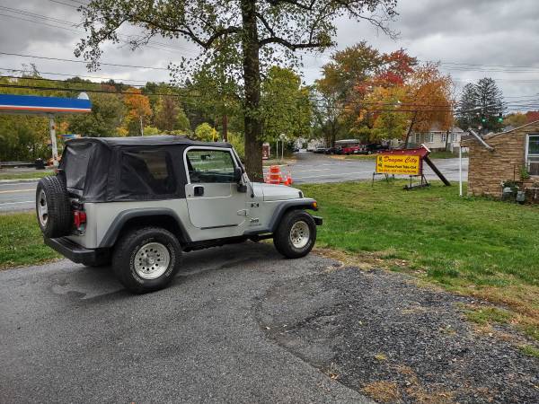05 JEEP WRANGLER 4 0 6cyl/NO RUST - - by dealer for sale in Vails Gate, NY – photo 11