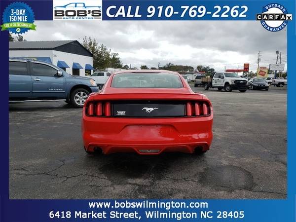 2016 FORD MUSTANG ECOBOOST Easy Financing for sale in Wilmington, NC – photo 5
