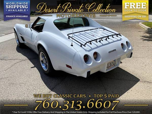 1976 Chevrolet Corvette Stingray Coupe Coupe with a GREAT COLOR for sale in Palm Desert, NY – photo 5