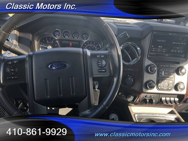 2015 Ford F-350 Crew Cab Lariat 4X4 Flat Bed_DRW LOADED!!! for sale in Westminster, MD – photo 13