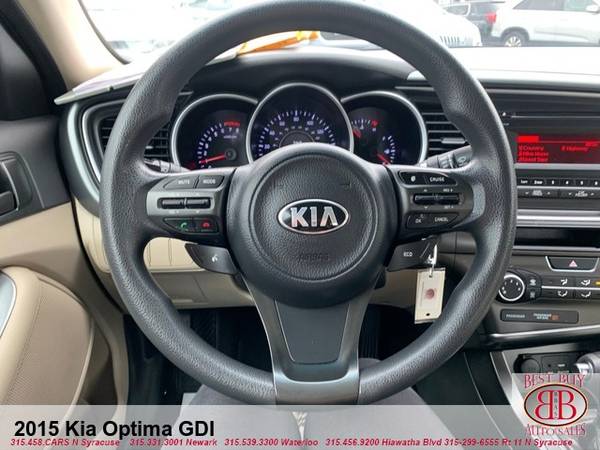 2015 KIA OPTIMA GDI! TOUCH SCREEN! BACK UP CAM! DUAL SUNROOF! APPLY! for sale in Syracuse, NY – photo 17
