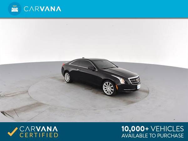 2016 Caddy Cadillac ATS 2.0L Turbo Standard Coupe 2D coupe BLACK - for sale in Atlanta, CA – photo 9