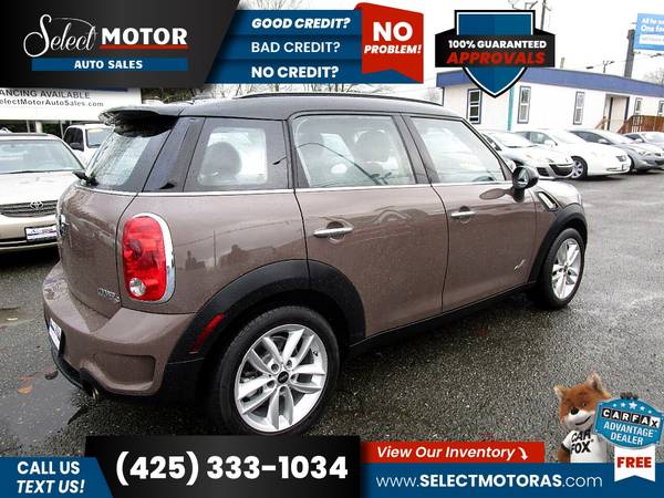 2013 Mini Countryman Cooper S ALL4 ALL 4 ALL-4 AWDCrossover FOR ONLY for sale in Lynnwood, WA – photo 4