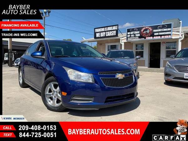 2012 Chevrolet Cruze 1LT - - by dealer - vehicle for sale in Modesto, CA