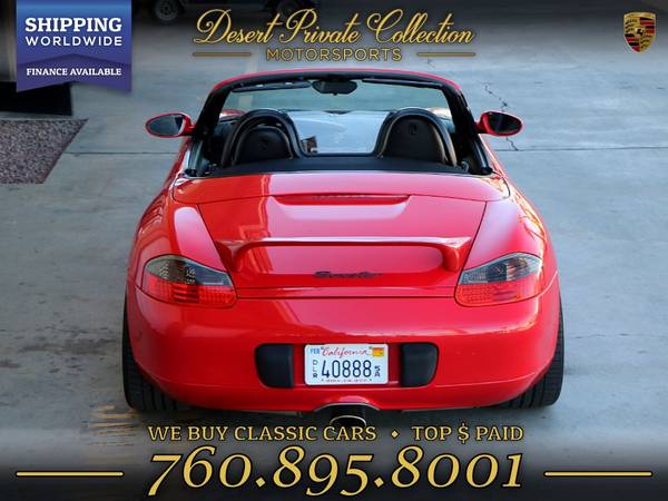 2001 Porsche boxster convertible Convertible is clean inside and out! for sale in Palm Desert , CA – photo 6