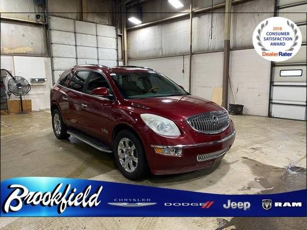 2008 Buick Enclave CXL suv Red Monthly Payment of for sale in Benton Harbor, MI