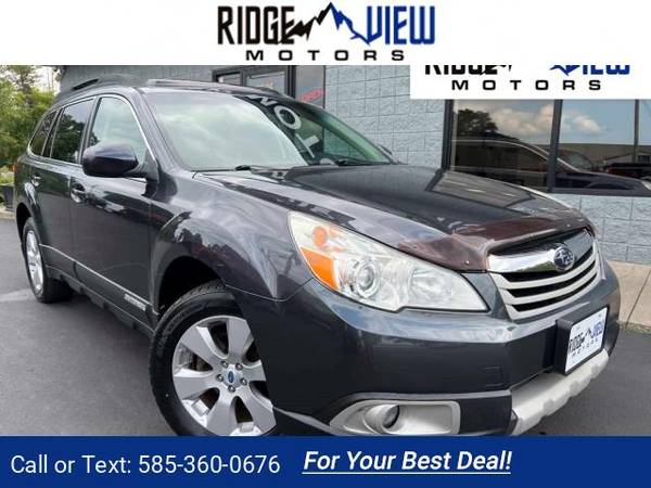 2011 Subaru Outback 2 5i Limited Pwr Moon hatchback Graphite Gray for sale in Spencerport, NY