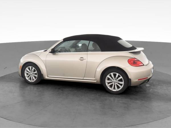 2013 VW Volkswagen Beetle TDI Convertible 2D Convertible Beige - -... for sale in South Bend, IN – photo 6