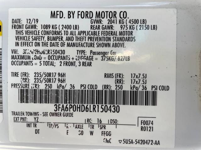 2020 Ford Fusion SE for sale in Blackfoot, ID – photo 20