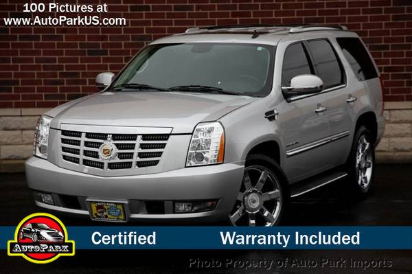 2010 *Cadillac* *Escalade* *AWD 4dr Luxury* Silver L for sale in Stone Park, IL