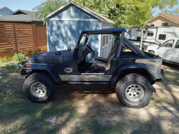 1988 Jeep Wrangler YJ with 6 cyl engine and a c - - by for sale in Austin, TX – photo 4