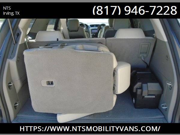 GMC ACADIA MOBILITY HANDICAPPED WHEELCHAIR LIFT SUV VAN HANDICAP for sale in irving, TX – photo 21