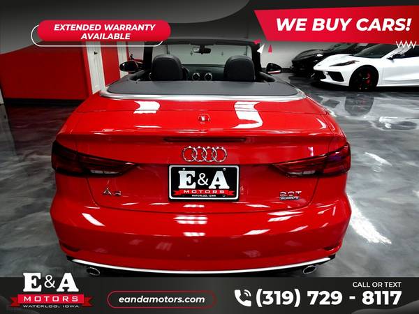 2018 Audi A3 A 3 A-3 Premium Quattro Cabriolet - - by for sale in Waterloo, WI – photo 8
