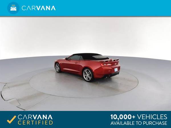2017 Chevy Chevrolet Camaro LT Convertible 2D Convertible Maroon - for sale in Columbia, SC – photo 8