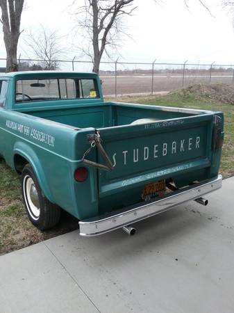 1962 Studebaker Pickup Truck - cars & trucks - by owner - vehicle... for sale in Champaign, IL – photo 4