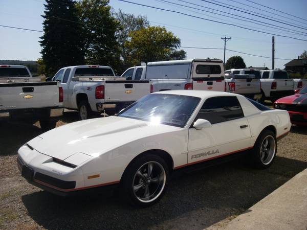 NOW BELOW COST--1987 PONTIAC FIREBIRD FORMULA CPE--5.7L V8--GORGEOUS for sale in NORTH EAST, NY – photo 2
