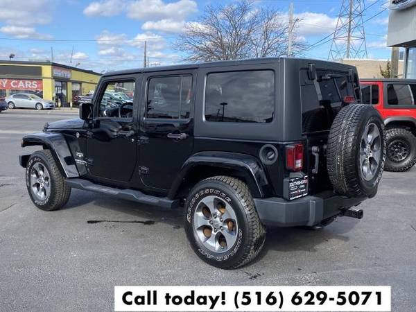 2017 Jeep Wrangler Unlimited Sahara SUV - - by dealer for sale in Inwood, NY – photo 7