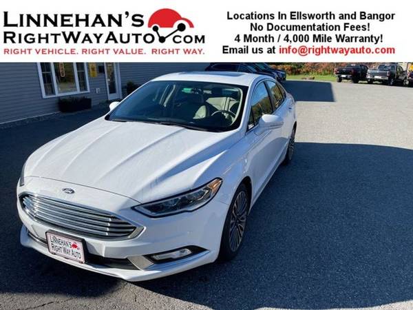 2017 Ford Fusion SE - - by dealer - vehicle for sale in Bangor, ME – photo 4