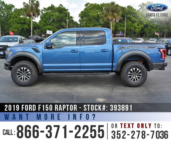 *** 2019 Ford F150 Raptor 4WD *** SAVE Over $4,000 off MSRP! for sale in Alachua, GA – photo 4