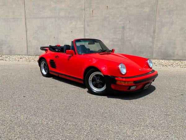 1988 Porsche 911 Carrera Cabriolet Wide body -- RED ! Desirable like t for sale in Madison, MN – photo 6