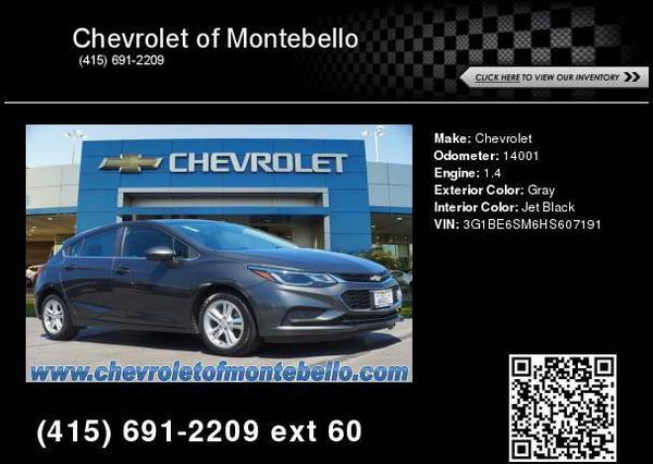 2017 Chevrolet Cruze LT Auto for sale in Montebello, CA