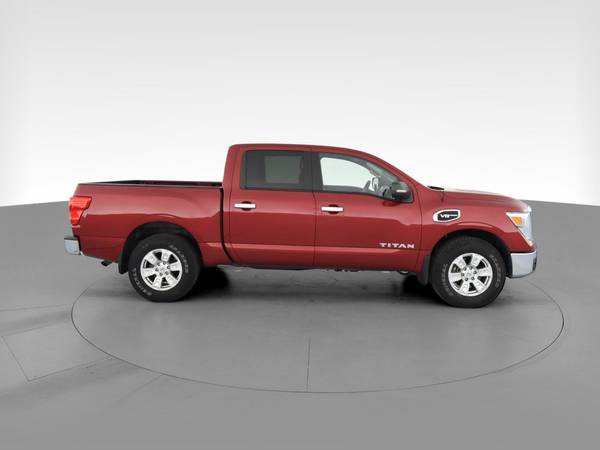 2017 Nissan Titan Crew Cab SV Pickup 4D 5 1/2 ft pickup Red -... for sale in Buffalo, NY – photo 13