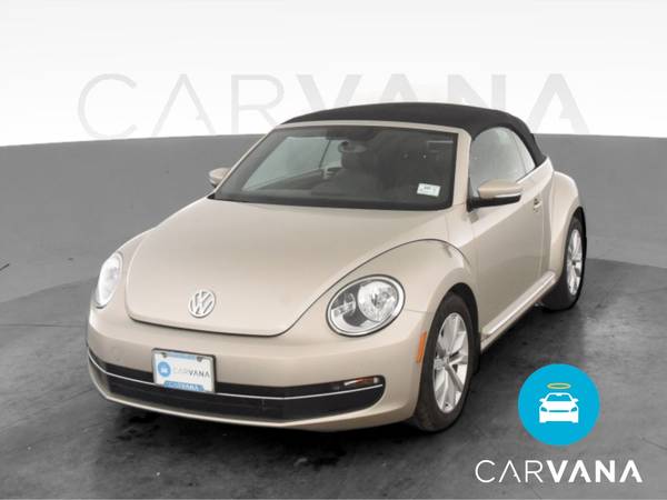 2013 VW Volkswagen Beetle TDI Convertible 2D Convertible Beige - -... for sale in South Bend, IN