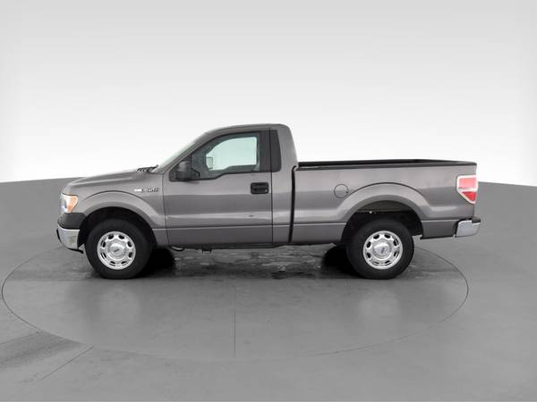 2011 Ford F150 Regular Cab XL Pickup 2D 6 1/2 ft pickup GRAY -... for sale in Harrison Township, MI – photo 5