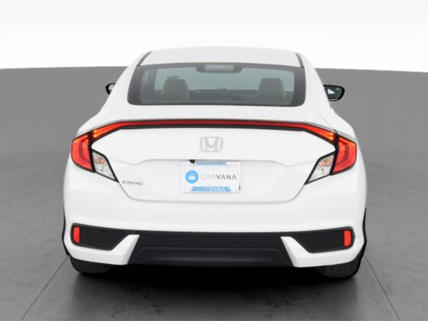 2017 Honda Civic LX Coupe 2D coupe White - FINANCE ONLINE - cars &... for sale in Louisville, KY – photo 9