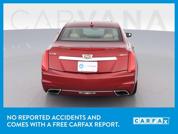 2016 Caddy Cadillac CTS 2 0 Luxury Collection Sedan 4D sedan Red for sale in Oklahoma City, OK – photo 7