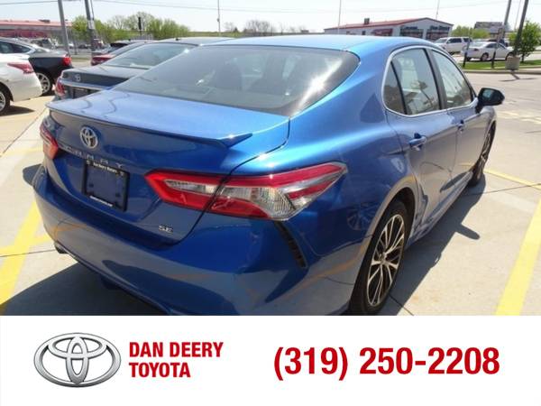 2018 Toyota Camry SE Blue Streak Metallic - - by for sale in Cedar Falls, IA – photo 9
