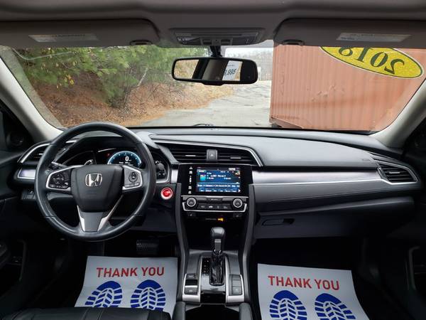 2018 Honda Civic EX-L Sedan, 31K, Leather, Alloys, Sunroof,... for sale in Belmont, VT – photo 13