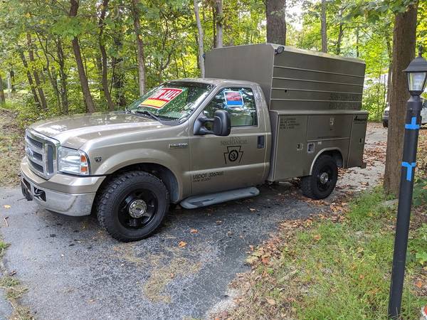 2005 Ford F-350 XLT Super Duty Utility Body for sale in Brandamore, PA