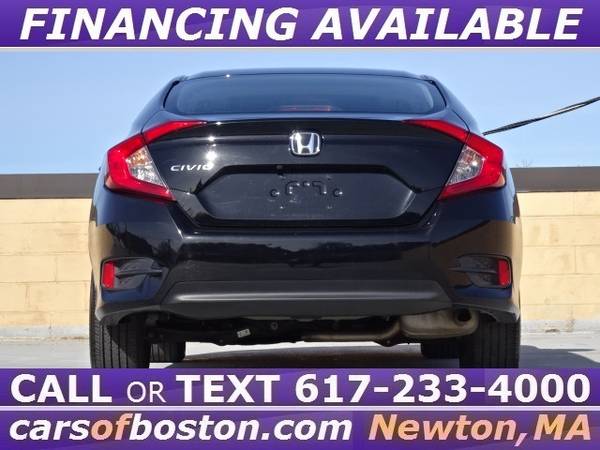2016 HONDA CIVIC EX SEDAN ROOF ONE OWNER LOW 69k MI BLACK ↑ GREAT DEAL for sale in Newton, MA – photo 11
