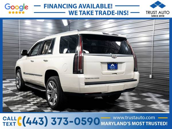 2015 Cadillac Escalade Luxury 7-Passenger RWD SUV wEntertainment for sale in Sykesville, MD – photo 5