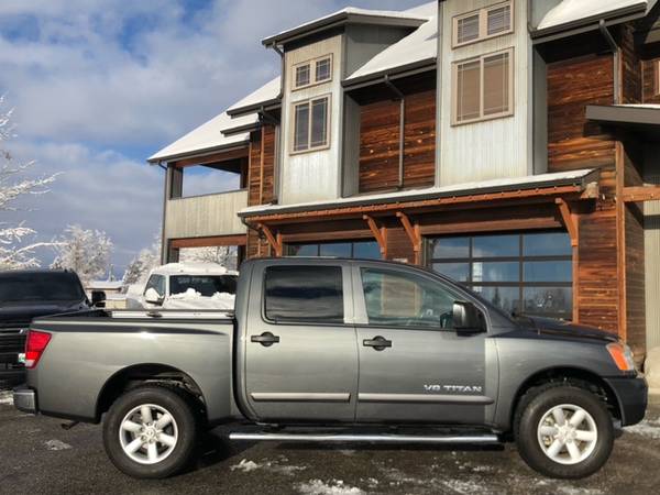 2012 Nissan Titan SV Crew Cab 4x4 84, 000 Miles - - by for sale in Bozeman, MT – photo 3