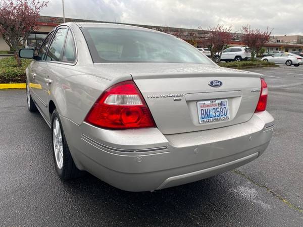 2006 Ford Five Hundred Limited AWD 4dr Sedan - cars & trucks - by... for sale in Kent, WA – photo 8