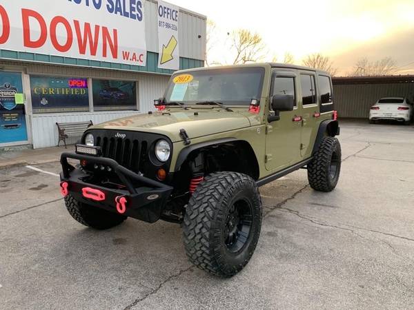 2013 JEEP WRANGLER UNLIMI SPORT - - by dealer for sale in Fort Worth, TX
