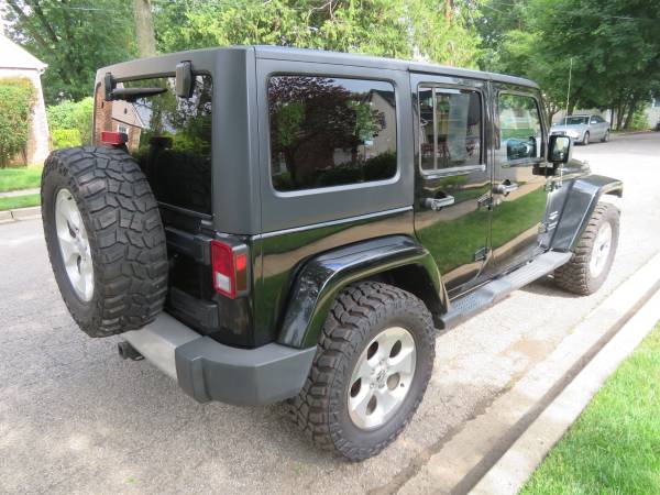 2013 Jeep Wrangler SAHARA UNLIMITED 4X4 TOW PACK for sale in Baldwin, NY – photo 4