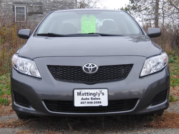 2009 Toyota Corolla LE - cars & trucks - by dealer - vehicle... for sale in Troy, ME – photo 2