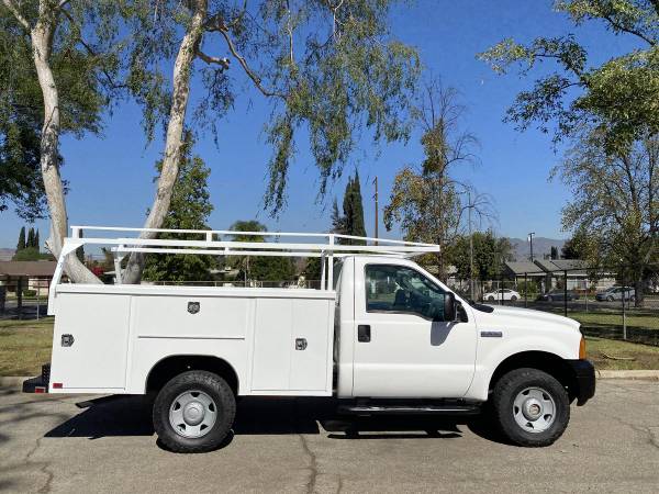 2006 Ford F-350 F350 F 350 4x4 Service Body with Rack 9 Utility... for sale in Los Angeles, CA – photo 2