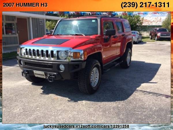 2007 HUMMER H3 Sport Utility 4D Lucky's SW Premier Motors for sale in North Fort Myers, FL – photo 2