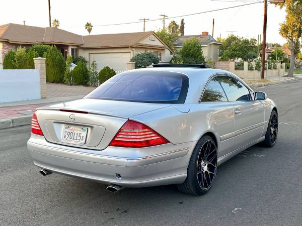 2000 Mercedes-Benz CL500 Coupe Automatic Clean Title for sale in Glendale, CA – photo 4