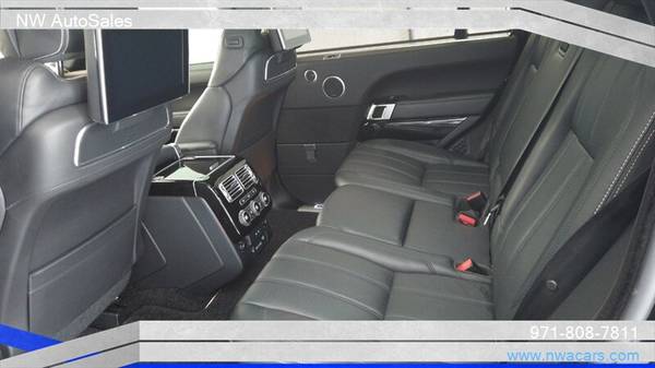 2017 RANGE ROVER AUTOBIOGRAPHY 5.0L V8 4X4 SUV AWD 4DR LWB - cars &... for sale in Beaverton, OR – photo 16