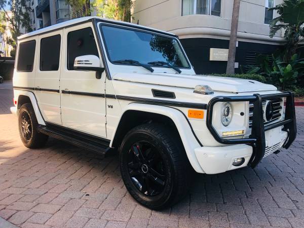 2013 Mercedes Benz G550 - Rare 1 Owner White on Black Designo Package! for sale in Studio City, CA – photo 2