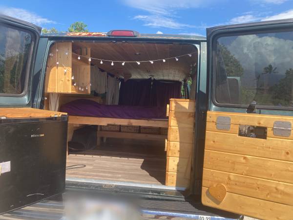 Converted Camper Van Dodge Extended RamWagon 3500 for sale in Hilo, HI – photo 24