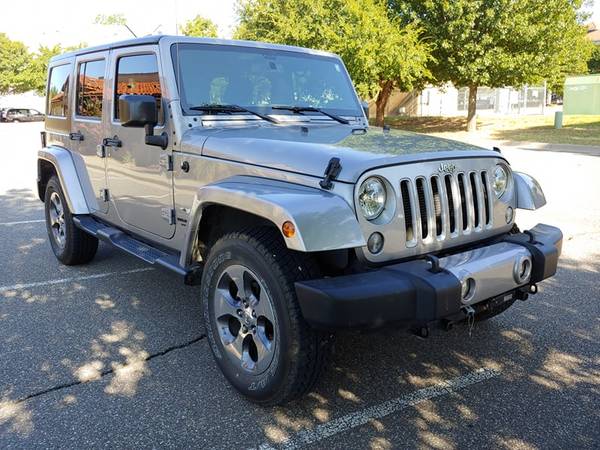 2016 JEEP WRANGLER UNLIMITED SAHARA HARD TOP! ONLY 37,000 MILES! NAV! for sale in Norman, TX – photo 2