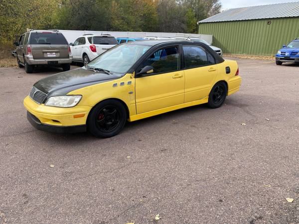 2002 Mitsubishi Lancer OZ-Rally stick shift (Bargain) 125,xxx - cars... for sale in Sioux Falls, SD – photo 2